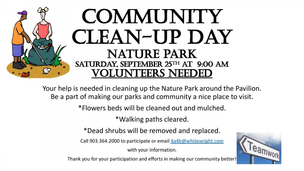 Park Clean-Up Day