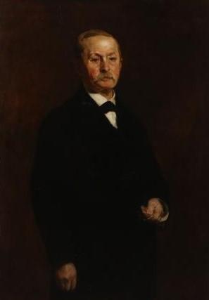 Portrait of William Whitewright, Jr. by William Merritt Chase, 1886